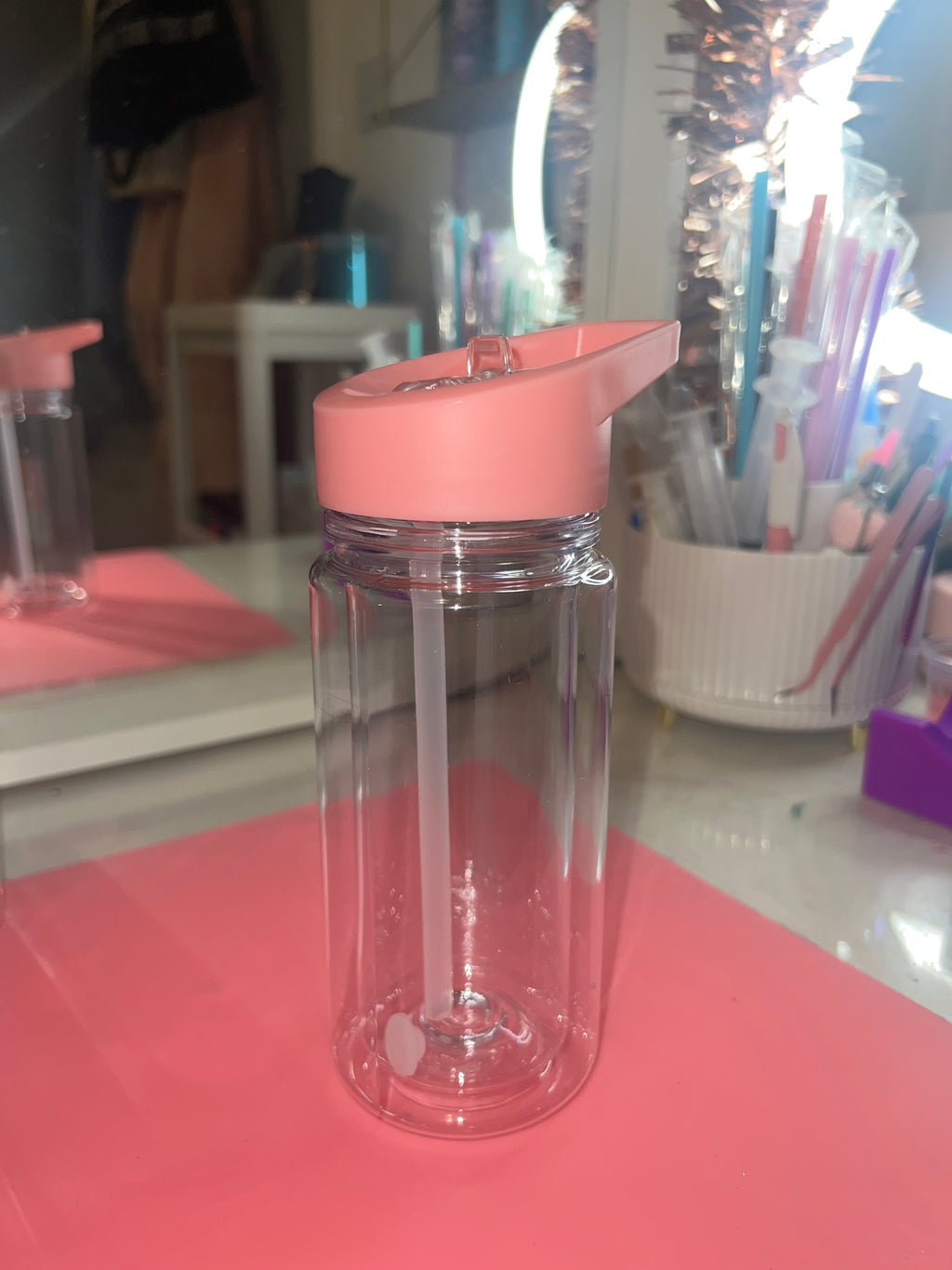 Custom 10oz Snowglobe Water Bottles✨