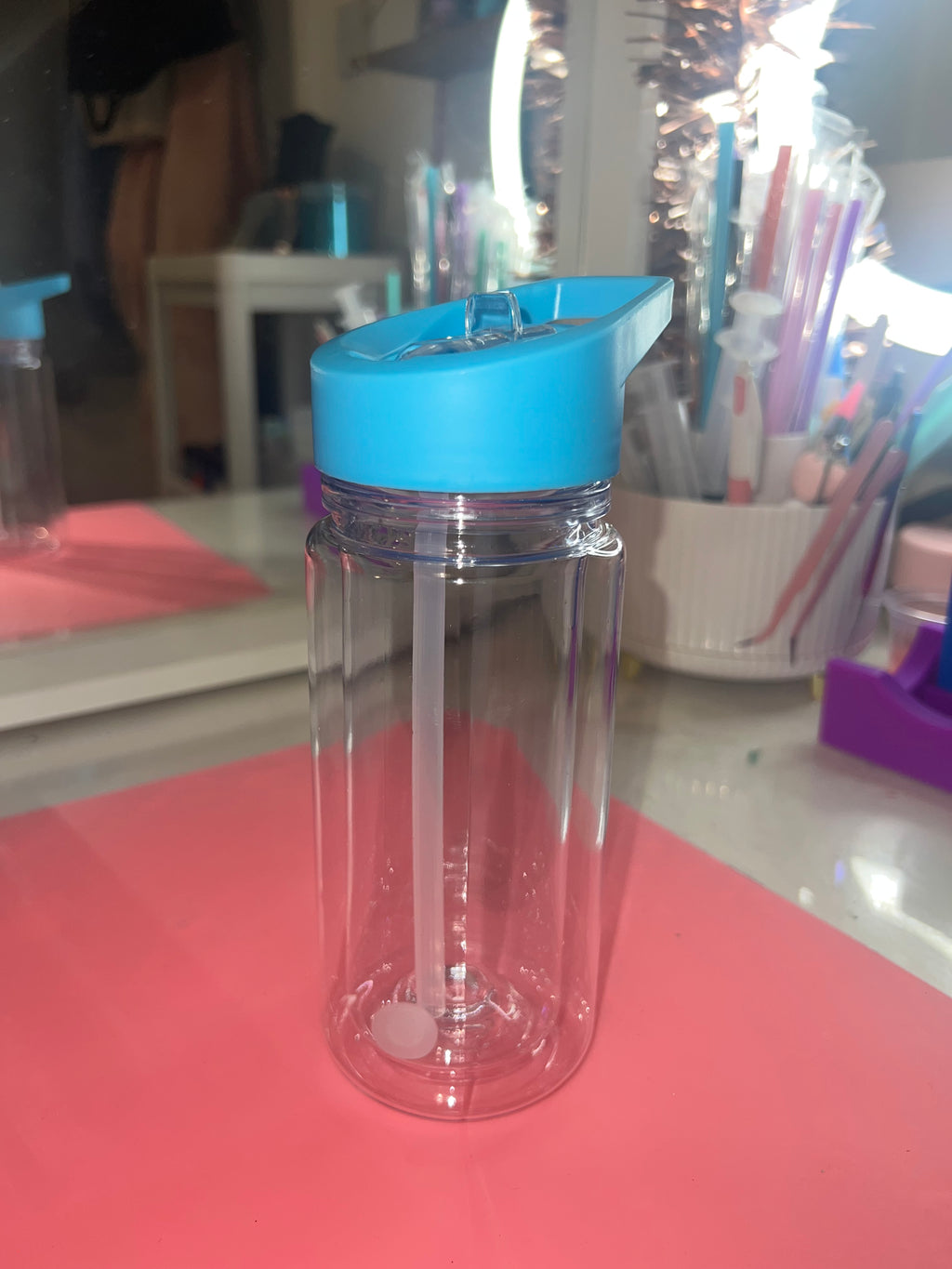 Custom 10oz Snowglobe Water Bottles✨