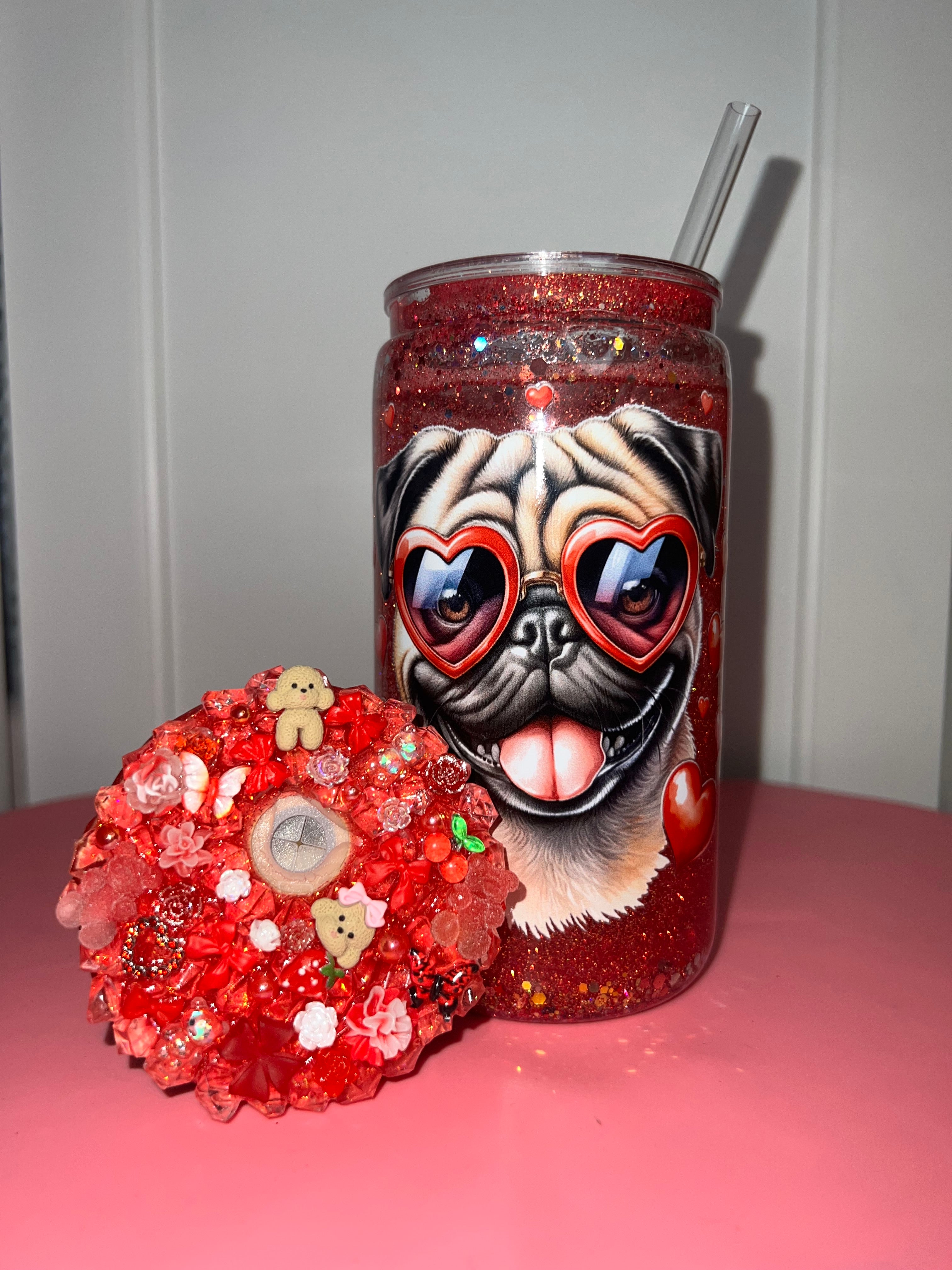 Custom Snowglobe Tumblers💖✨