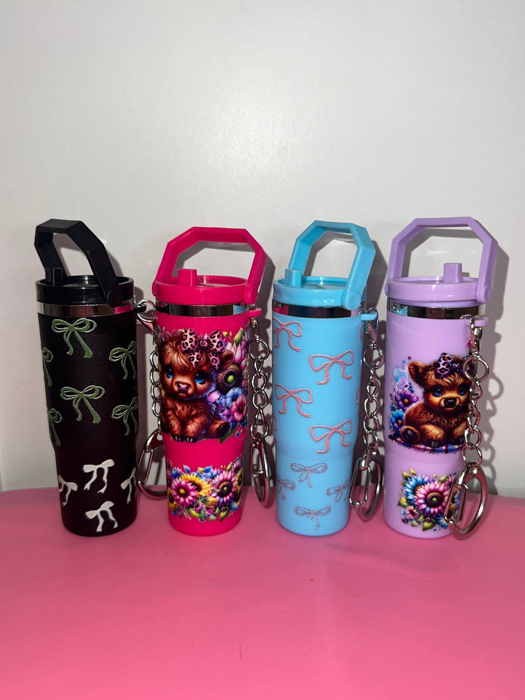 Pre-Wrapped Mini Stanley Keychains💖